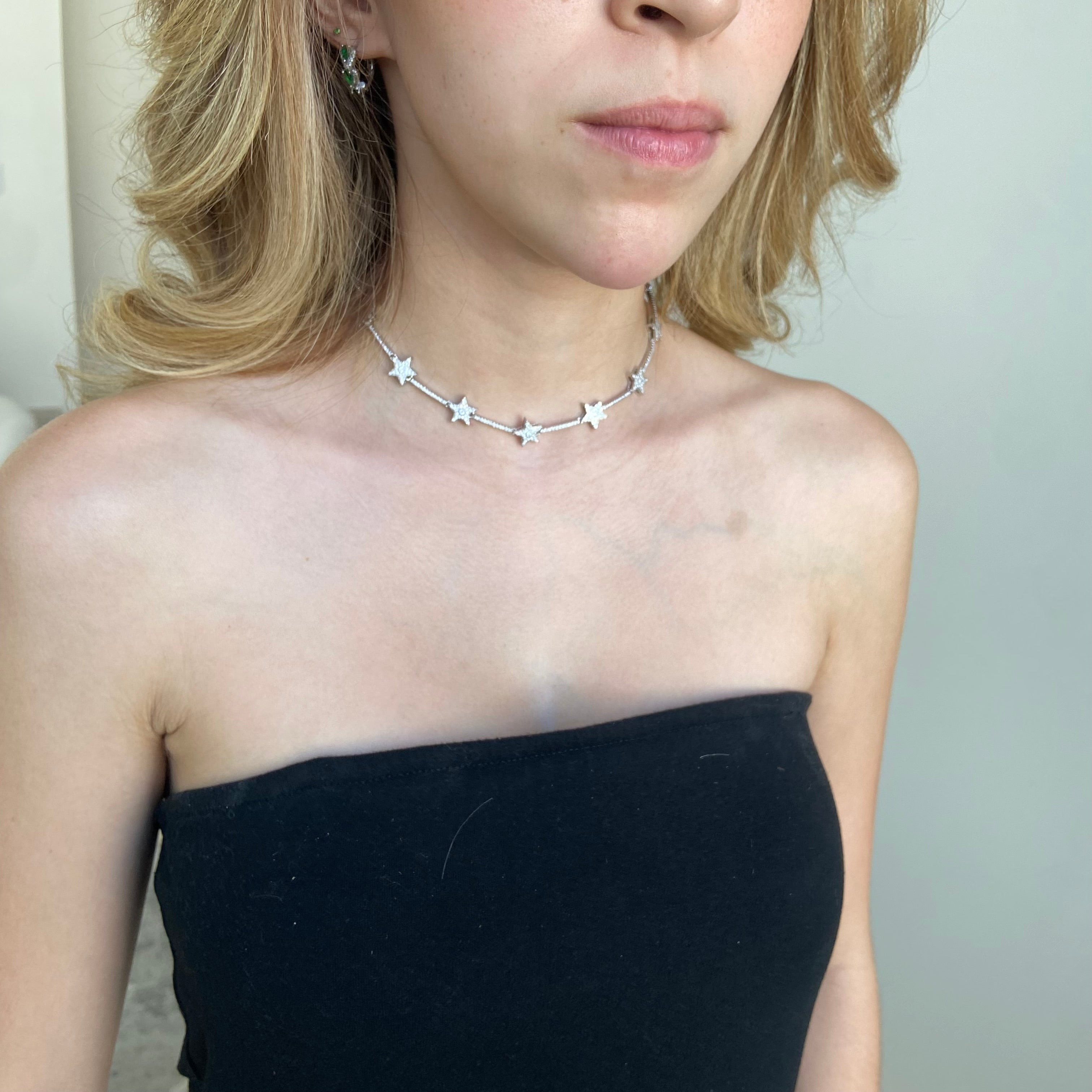 Collar Stargirl Plateado