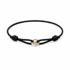 Pulsera 3 aros negra