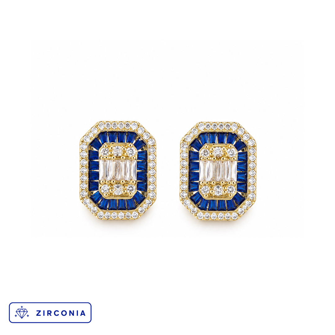 Aretes blueberries