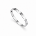 Brazalete Signature Plateado