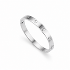 Brazalete Signature Plateado