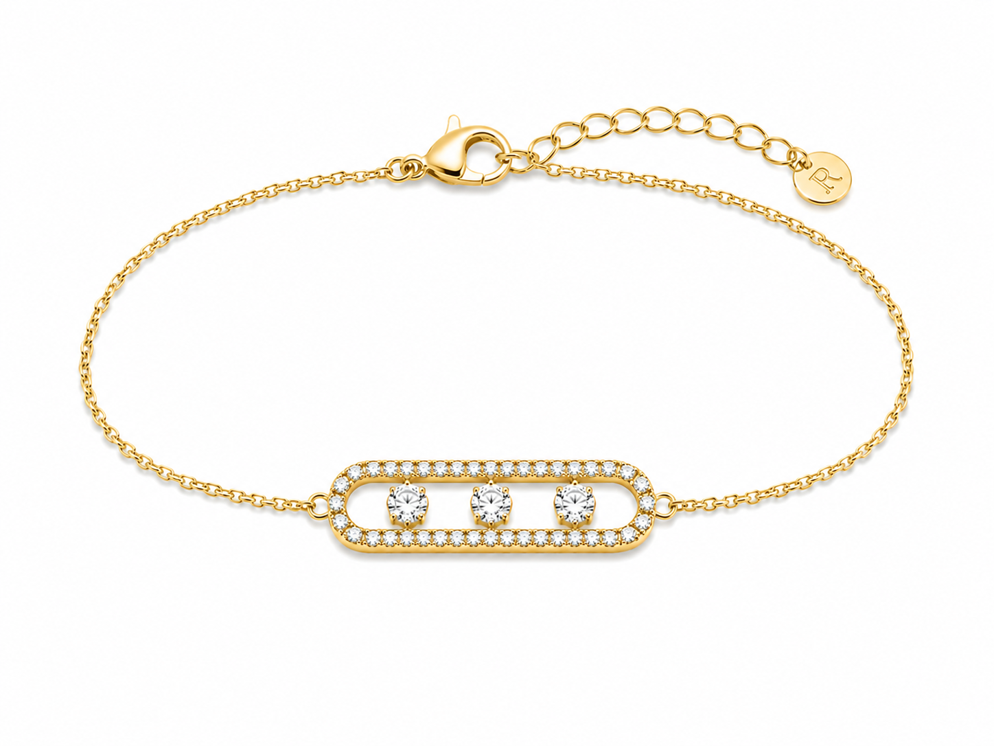 Pulsera bejeweled Dorada