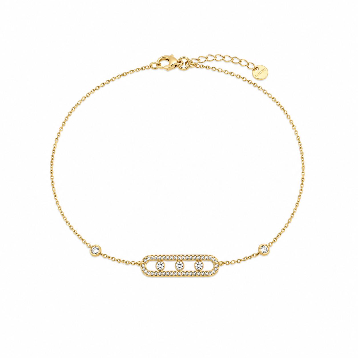 Pulsera bejeweled Dorada