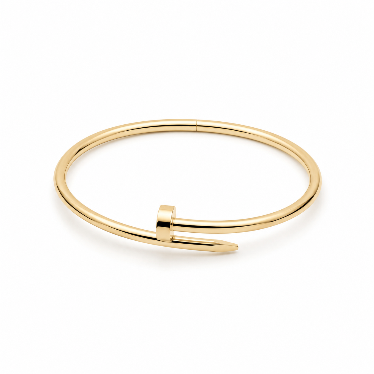 Pulsera Clavo Dorada