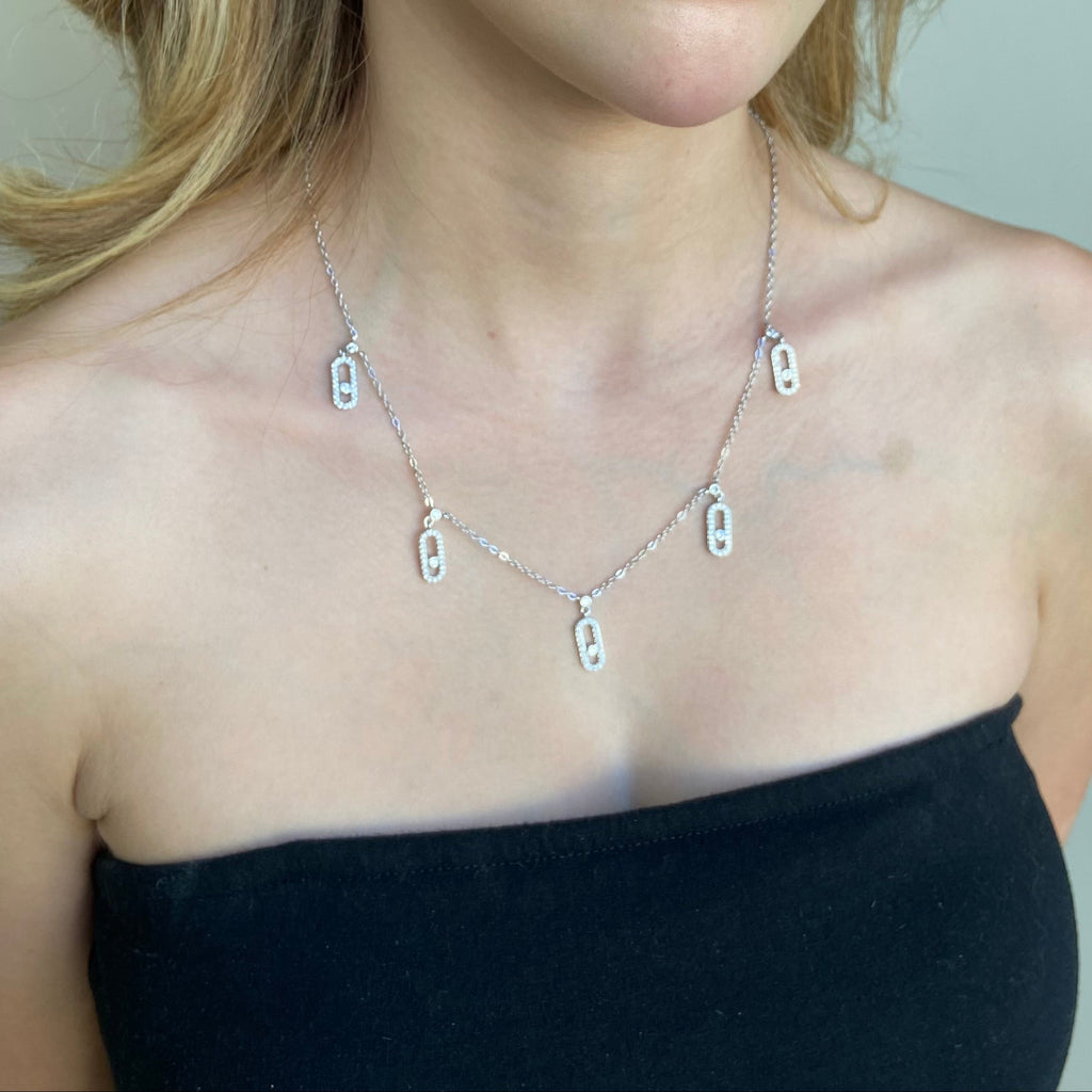 Collar Multi bejeweled