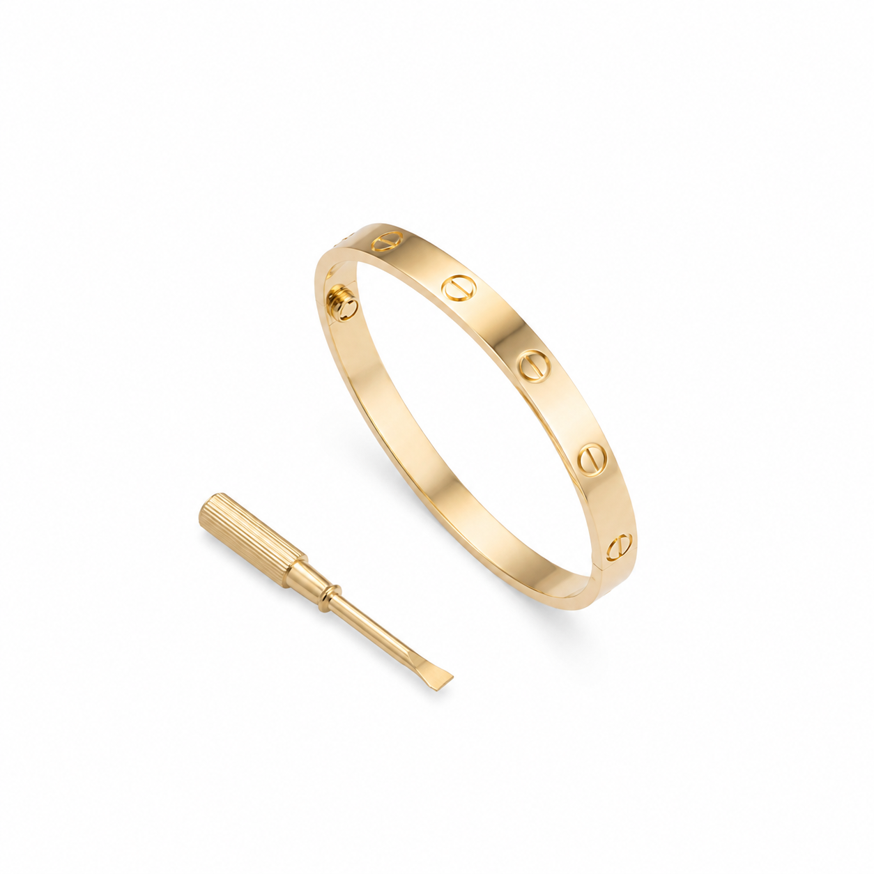 Brazalete Signature Dorado