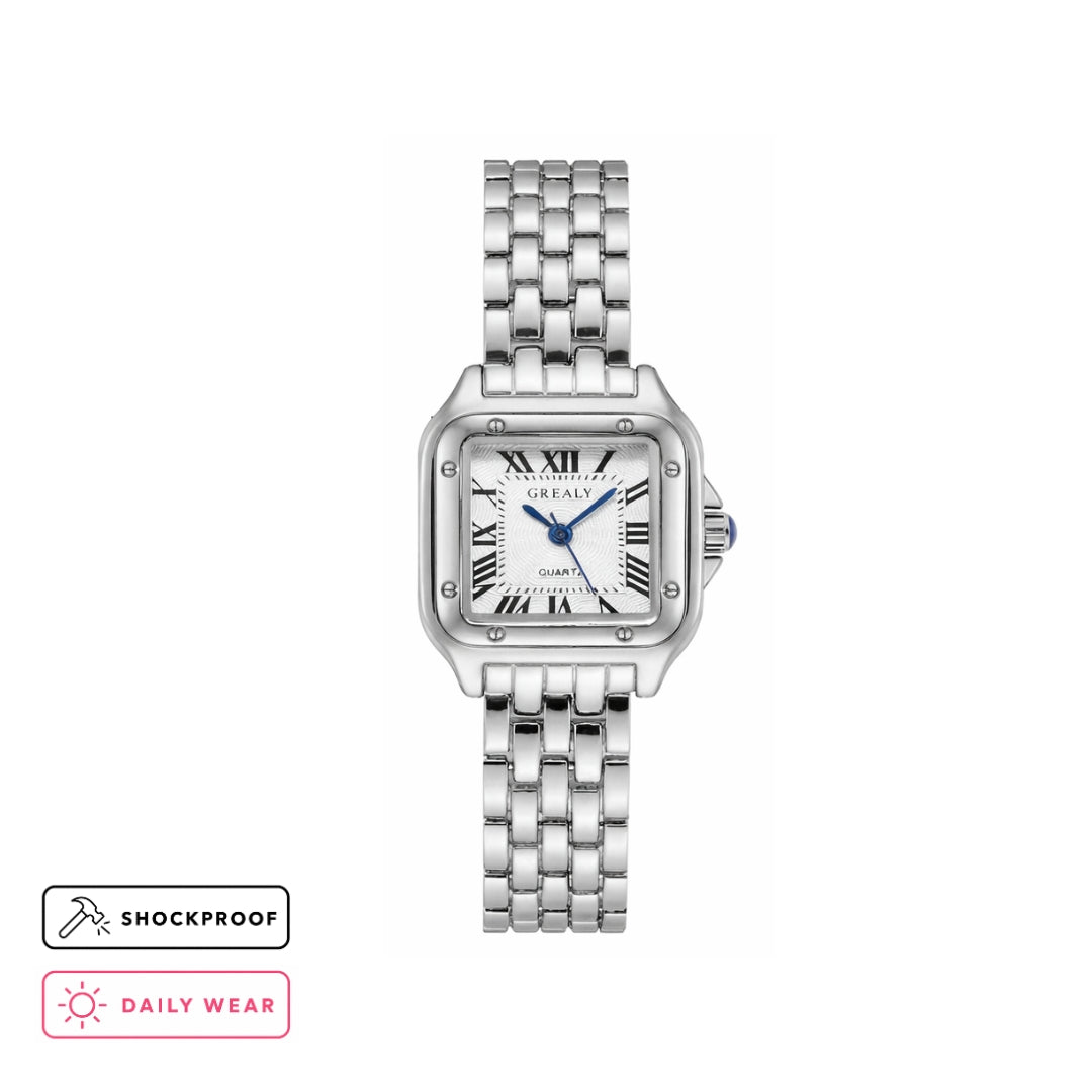Reloj Pantera Plateado