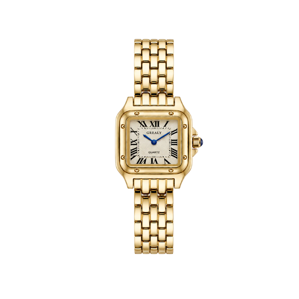 Reloj Pantera Dorado