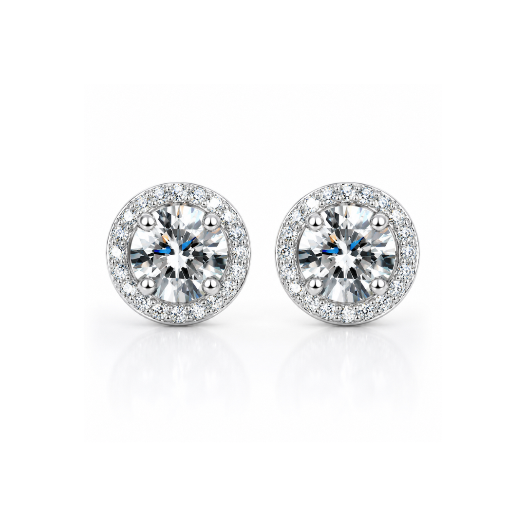 Aretes Manolo Moissanitas