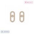 Aretes bejeweled