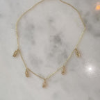 Collar multi bejeweled
