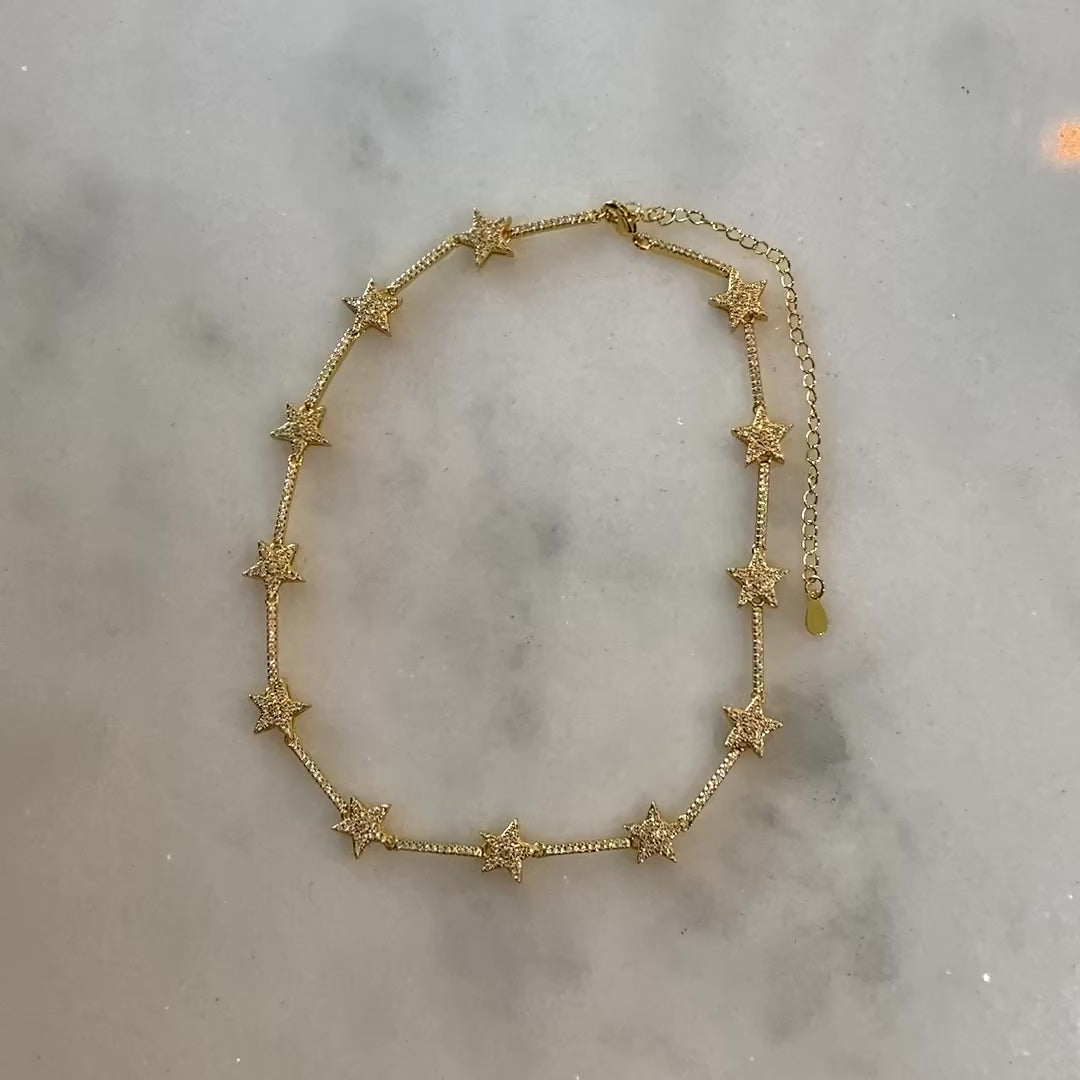 Collar Stargirl Dorado